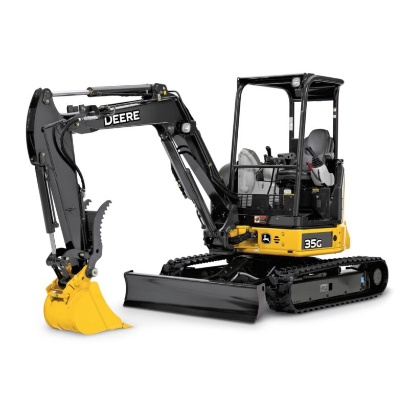 Mini-pelle 35G John Deere